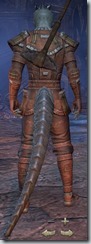 Argonian Templar Novice - Male Back