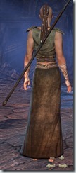 Redguard Sorcerer Novice - Female Back