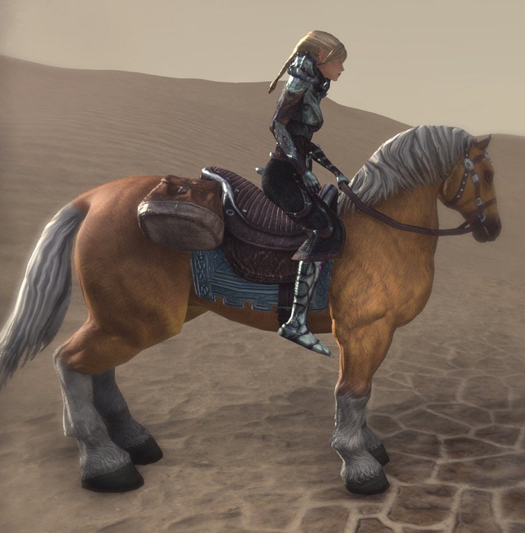 Elder Scrolls Online Palomino Horse ESO Fashion