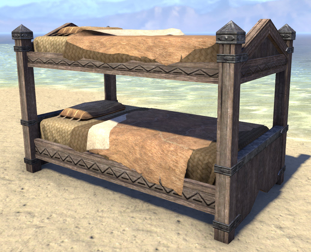 Eso Fashion Orcish Bunkbed Leather, Leather Bunk Beds