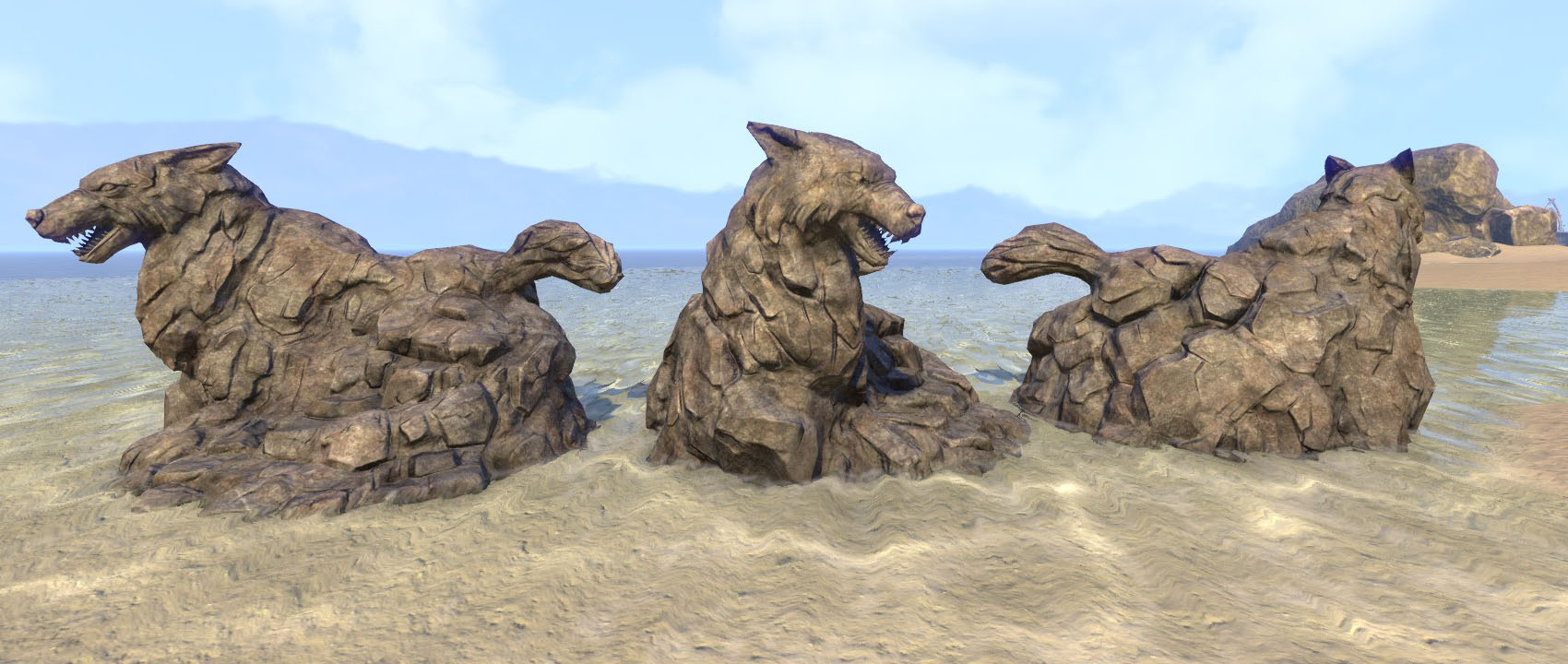 ESO Fashion Statue of the Wolf (Elder Scrolls Online)