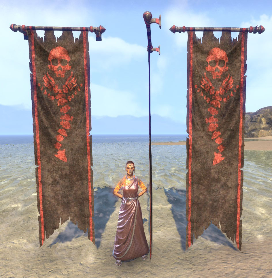 ESO Fashion Torn Worm Cult Banner (Elder Scrolls Online)