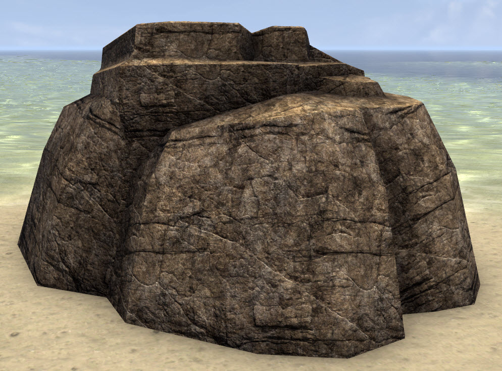 ESO Fashion Boulder, Weathered Flat (Elder Scrolls Online)