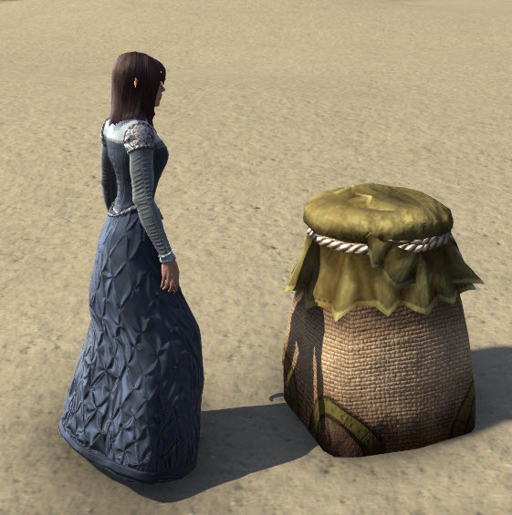 ESO Fashion Orcish Sack, Flour (Elder Scrolls Online)