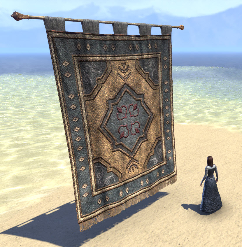 ESO Fashion Redguard Tapestry, Oasis (Elder Scrolls Online)