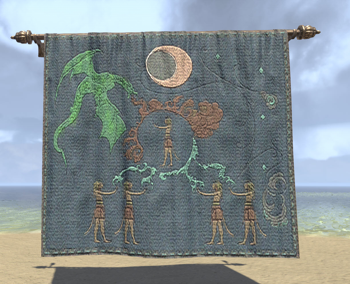 ESO Fashion Lunar Tapestry, The Demon (Elder Scrolls Online)
