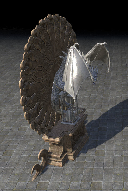 ESO Fashion Statue, Lokkestiiz (Elder Scrolls Online)