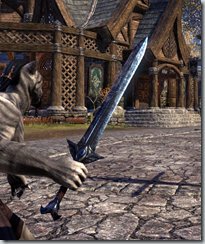 Altmer Epic Voidsteel Sword Altmer Epic Voidsteel Sword