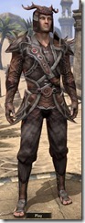 Bosmer Ancestor Silk - Male Jerkin Front
