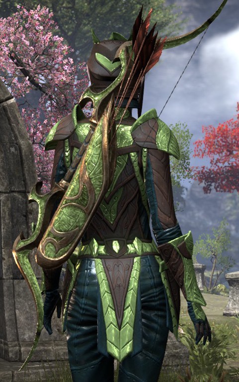 ESO Fashion | Glass Mahogany Bow (Elder Scrolls Online)