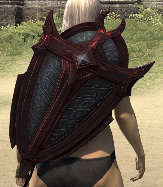 ESO Fashion SoulShriven Ruby Ash Shield (Elder Scrolls Online)