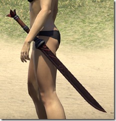 Thieves Guild Rubedite Sword