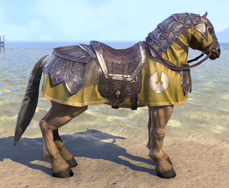 ESO Fashion Alliance War Horse (Aldmeri Dominion) (Elder Scrolls Online)
