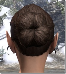 Curly Back Bun 3 Curly Back Bun 3