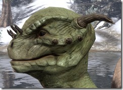 Four Frontal Facial Spikes Argonian 2 Four Frontal Facial Spikes Argonian 2
