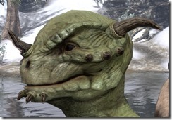Nose Spike with Chin Studs Argonian 2 Nose Spike with Chin Studs Argonian 2
