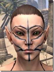 Balack Ballista Face - Female Front Balack Ballista Face - Female Front