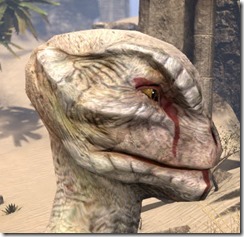 Blood Fangs and Eye Shadow - Female Side Blood Fangs and Eye Shadow - Female Side