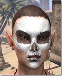 ESO Fashion | Chalk and Coal Skull (Elder Scrolls Online)