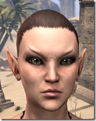 Dark Eyeliner - Female Front Dark Eyeliner - Female Front