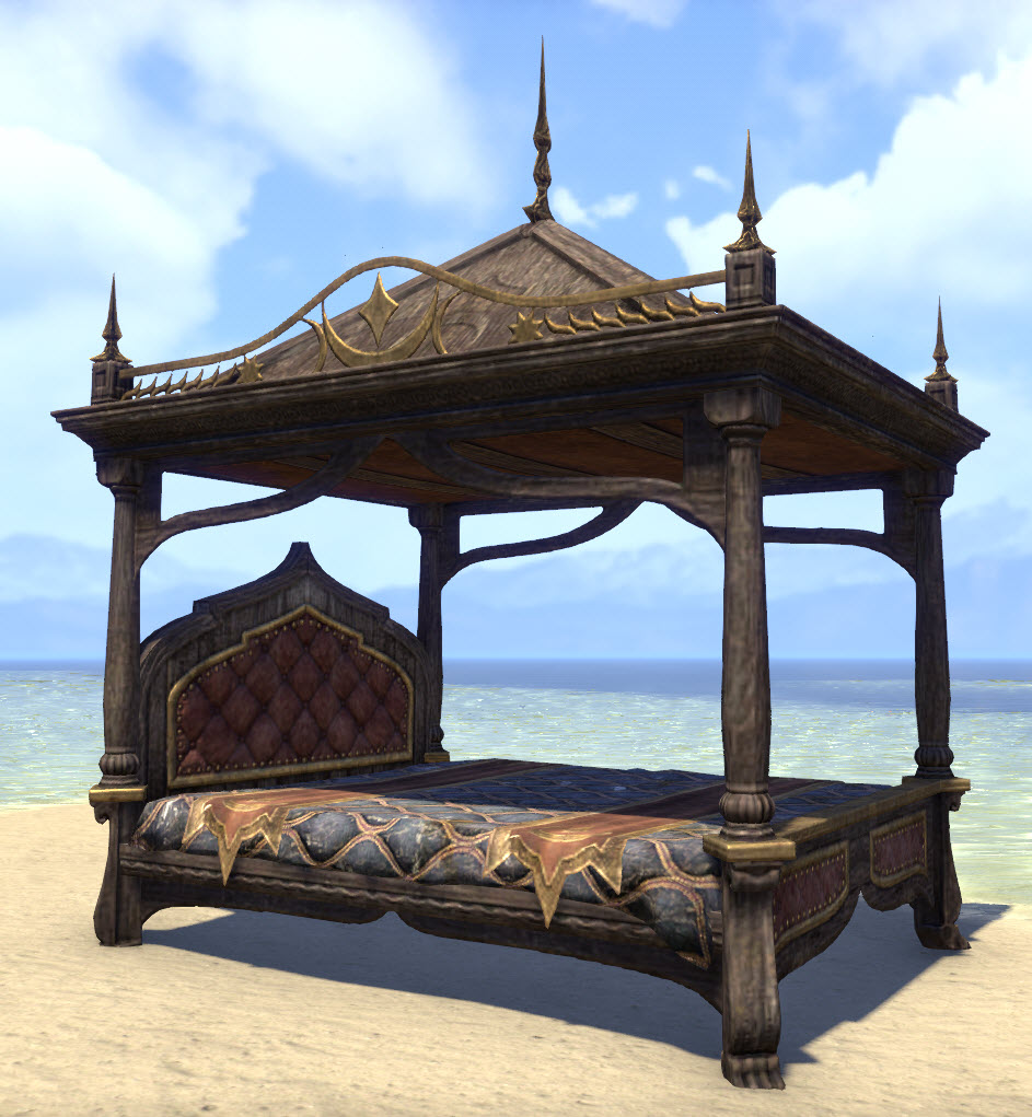 ESO Fashion | Khajiit Bed, Canopy (Elder Scrolls Online)