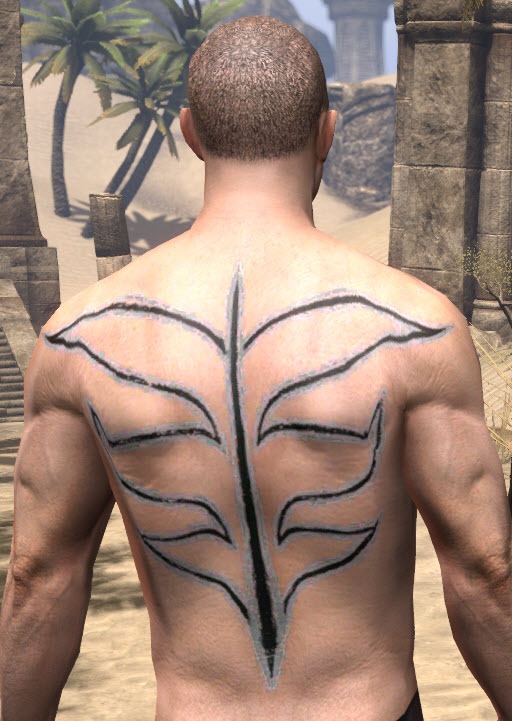 ESO Fashion Light Blue Chest Wings (Elder Scrolls Online)