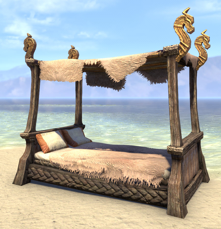 eso fashion nord bed, sleigh elder scrolls online