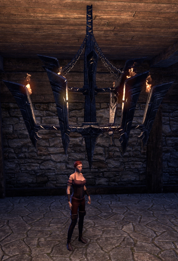 ESO Fashion Orcish Chandelier, Spiked