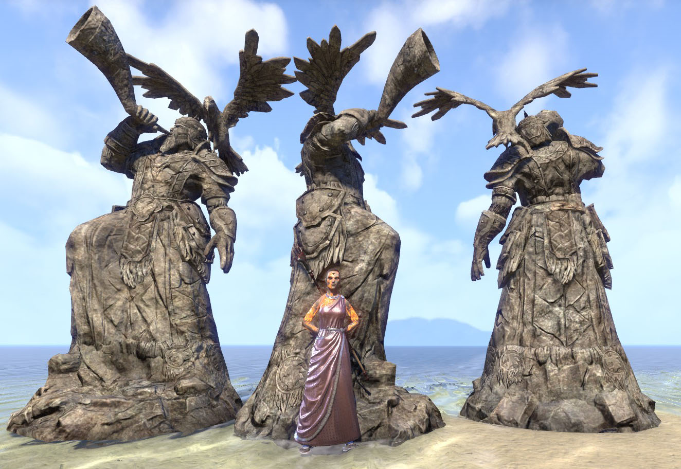 Gallery of Statues Eso Fashion.