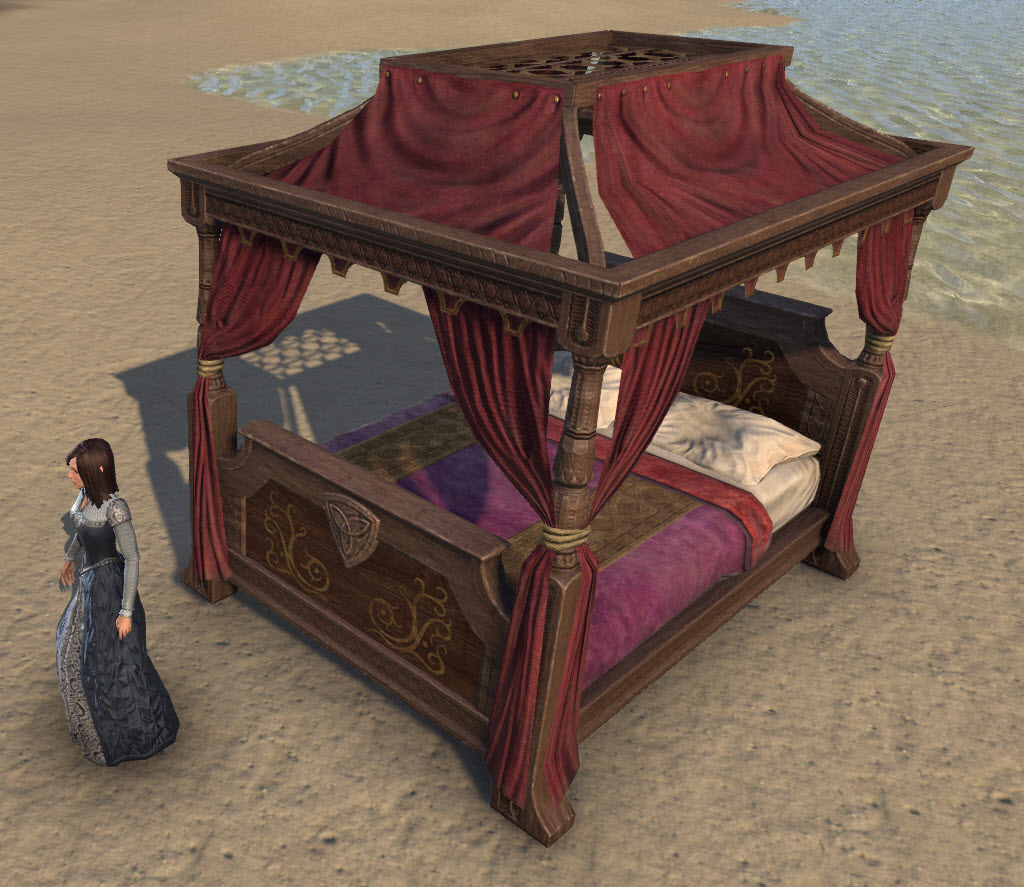 ESO Fashion | Breton Bed, Canopy (Elder Scrolls Online)