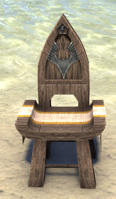 ESO Fashion | High Elf Chair, Regal Winged