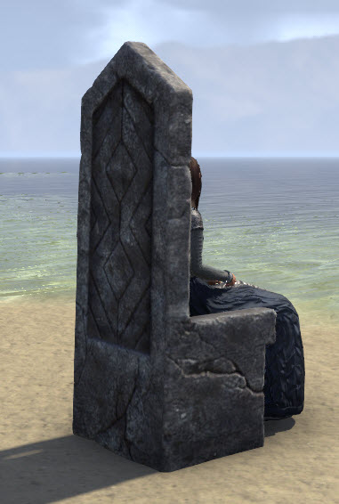 ESO Fashion Orcish Throne, Stone (Elder Scrolls Online)