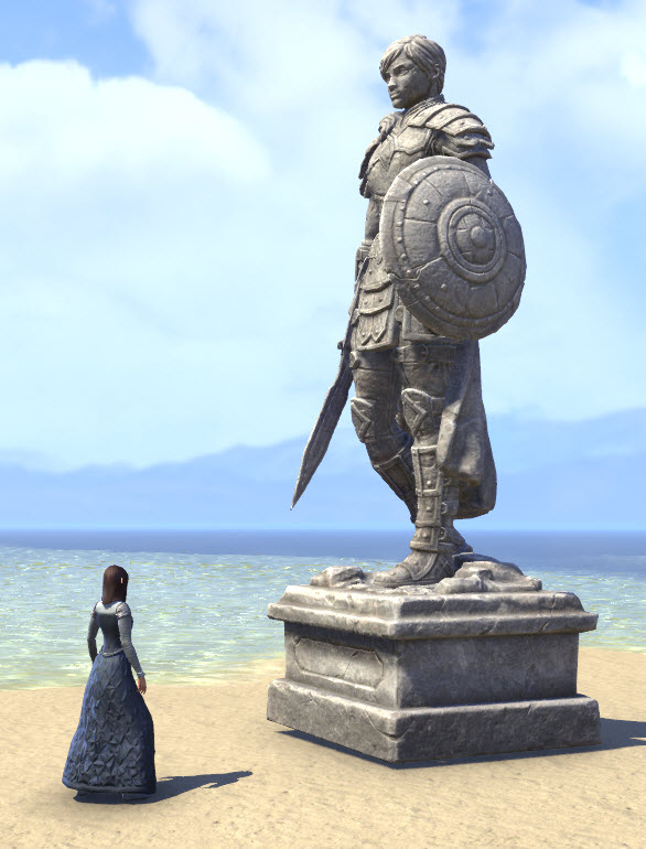 ESO Fashion Imperial Statue, Warrior