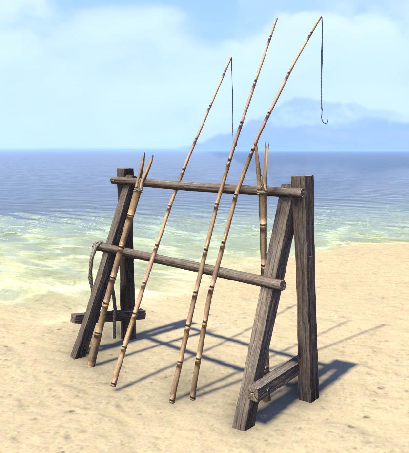 ESO Fashion | Fishing Pole Rack (Elder Scrolls Online)