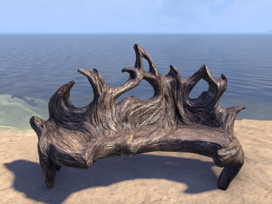 ESO Fashion | Telvanni Sofa, Organic (Elder Scrolls Online)