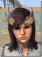 Dwarf-Style Brow Shields - Female Front Dwarf-Style Brow Shields - Female Front