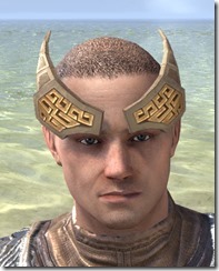 Dwarf-Style Brow Shields - Male Front Dwarf-Style Brow Shields - Male Front