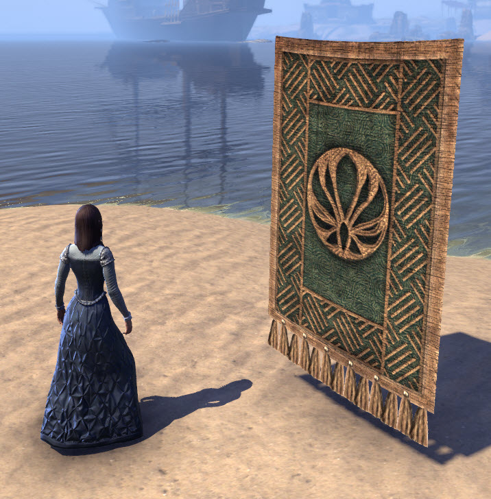 ESO Fashion Hlaalu Banner, Floral (Elder Scrolls Online)