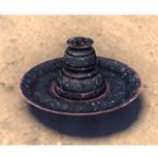 Redoran Incense Holder, Ceramic Pan