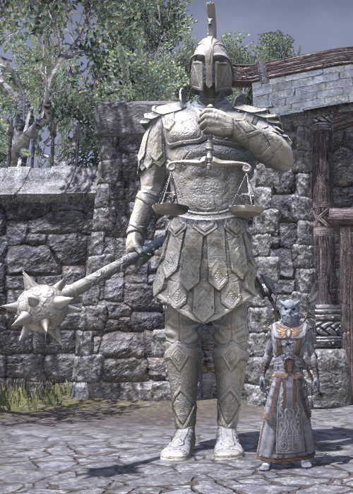 ESO Fashion Statue, Justice (Elder Scrolls Online)