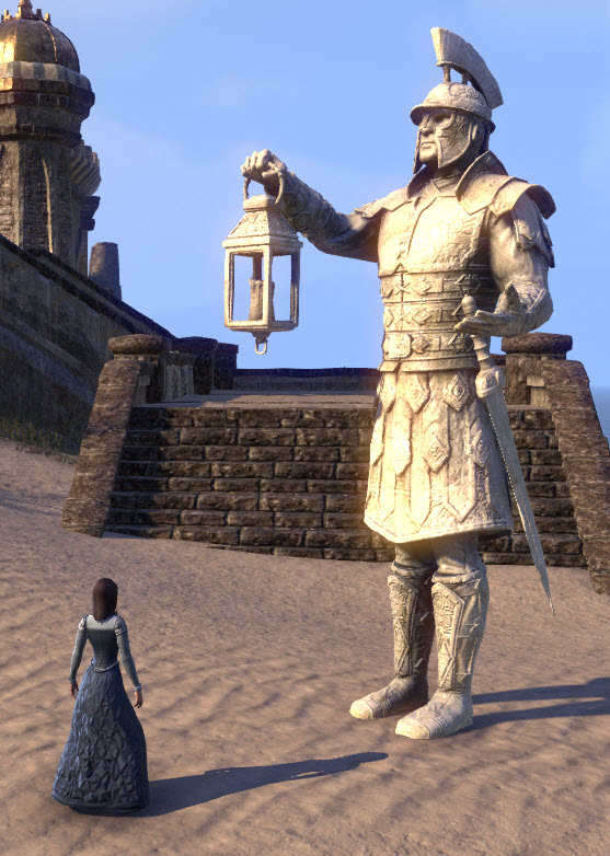 ESO Fashion Statue, Light (Elder Scrolls Online)