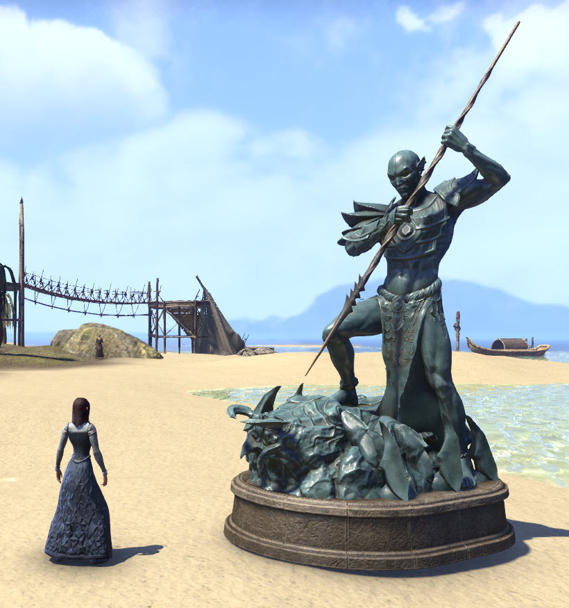 ESO Fashion Statue, Vivec's Triumph (Elder Scrolls Online)