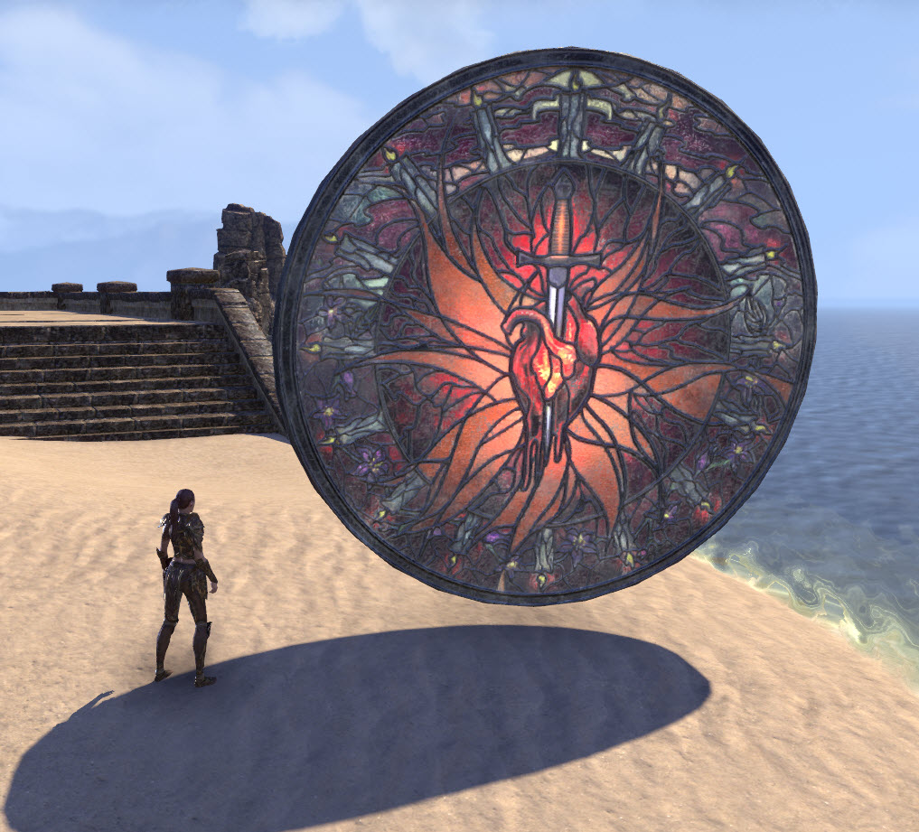 elder scrolls stained glass elder scrolls stained glass