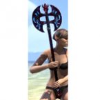 Dro-m'Athra Rubedite Battle Axe Dro-m'Athra Rubedite Battle Axe