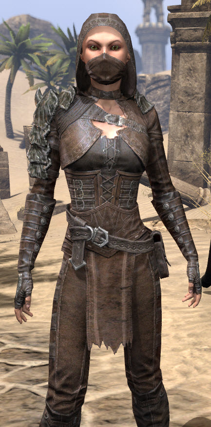 Eso Fashion Naryus Morag Tong Costume Elder Scrolls Online