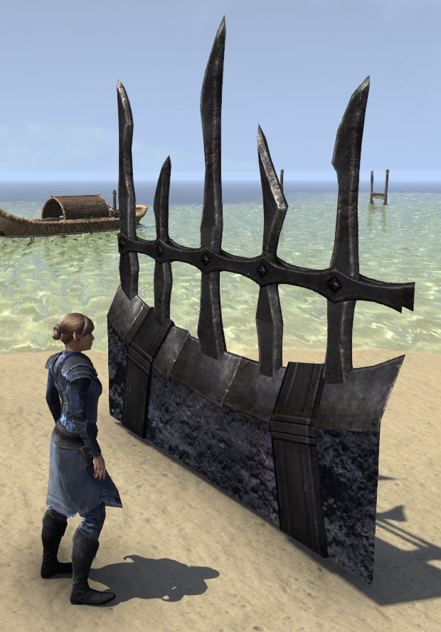 ESO Fashion Daedric Fence, Section (Elder Scrolls Online)