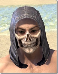 Death Grin Skull Mask - Male Front