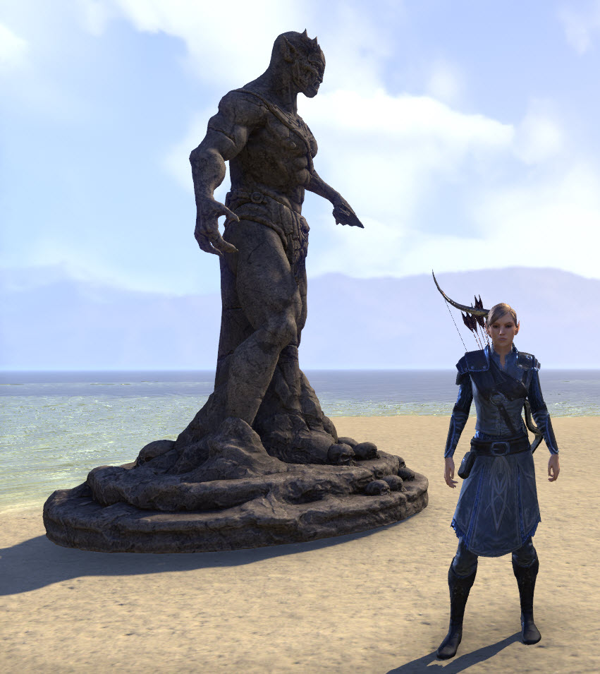 ESO Fashion Statue of Malacath, OrcFather (Elder Scrolls Online)