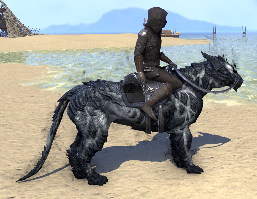 ESO Fashion Shadow Atronach Senche Mount (Elder Scrolls Online)