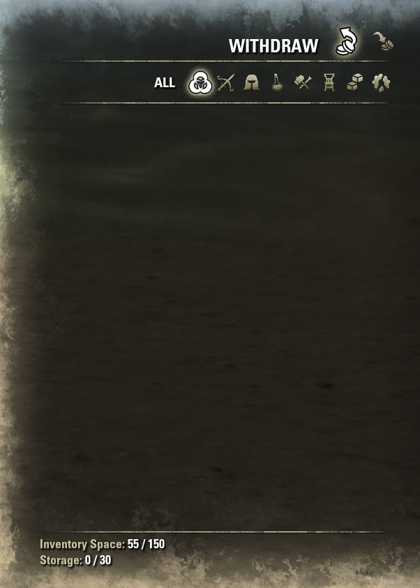 ESO Fashion Storage Coffer, Oaken (Elder Scrolls Online)